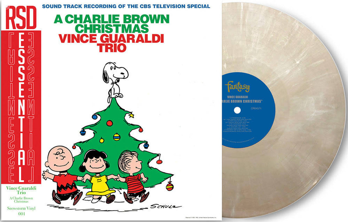 Vince Guaraldi Trio - A Charlie Brown Christmas (Think Indie Exclusive, Snowstorm Colored Vinyl) - Vinyl