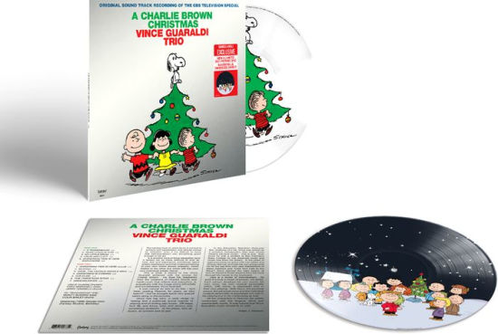 Vince Guaraldi Trio - Charlie Brown Christmas (Picture Vinyl) (Silver Foil Embossed Jacket) - Vinyl