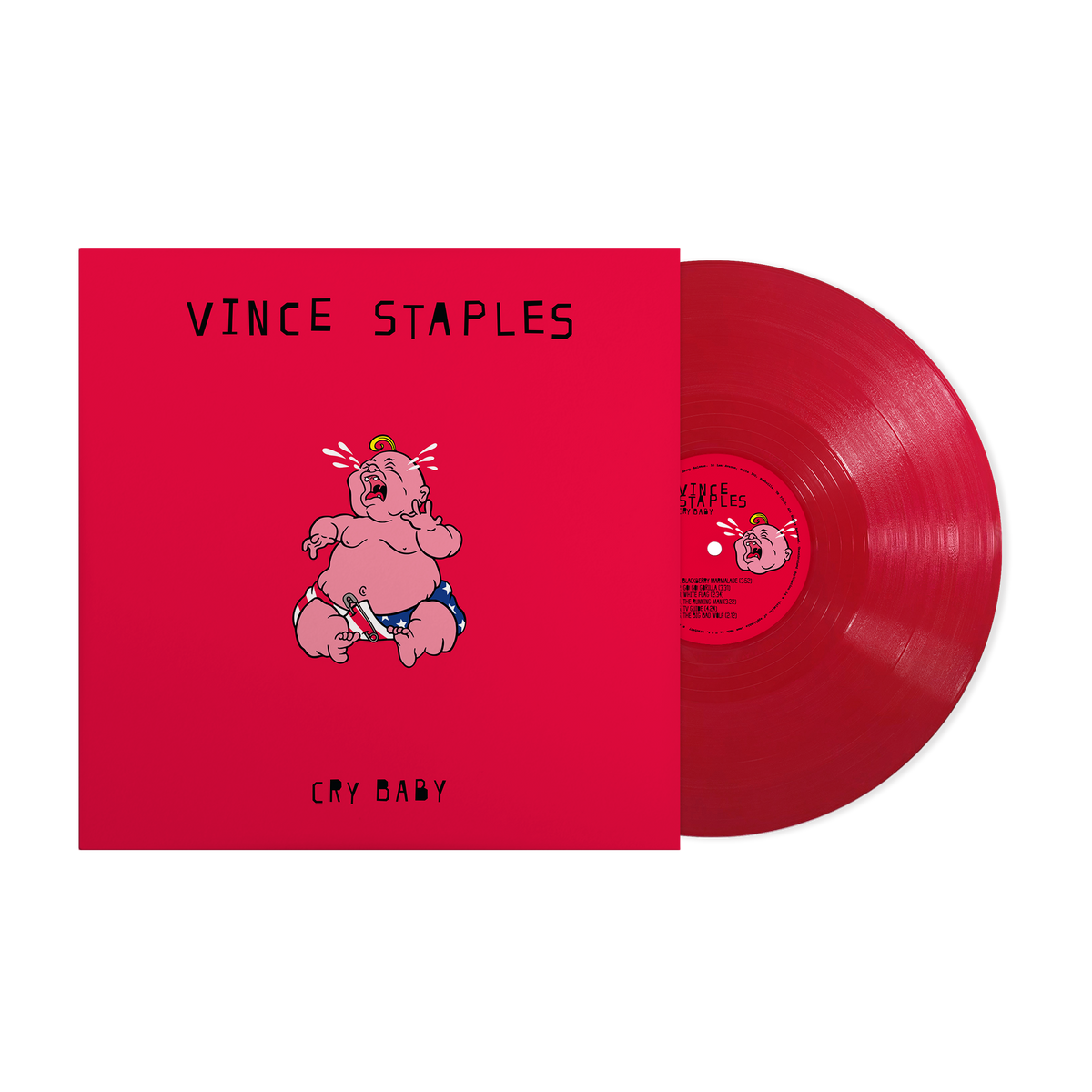 Vince Staples - Cry Baby (Indie Exclusive) [Red LP] - Vinyl