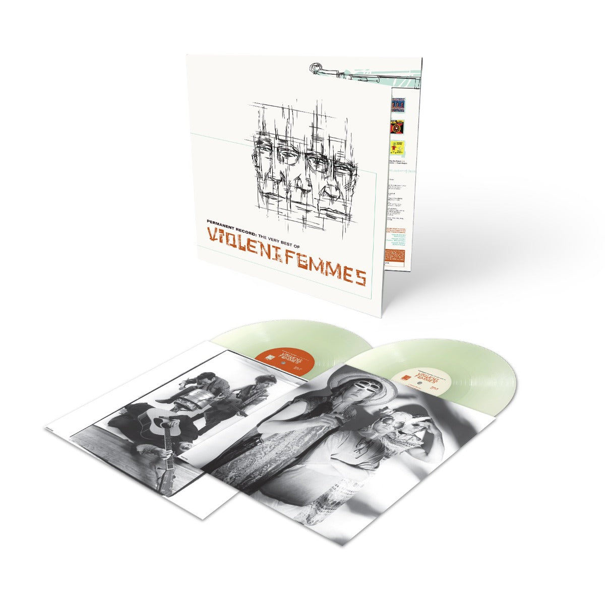 Violent Femmes - Permanent Record: The Very Best Of Violent Femmes (Coke Bottle Clear) (2 Lp's) - Vinyl
