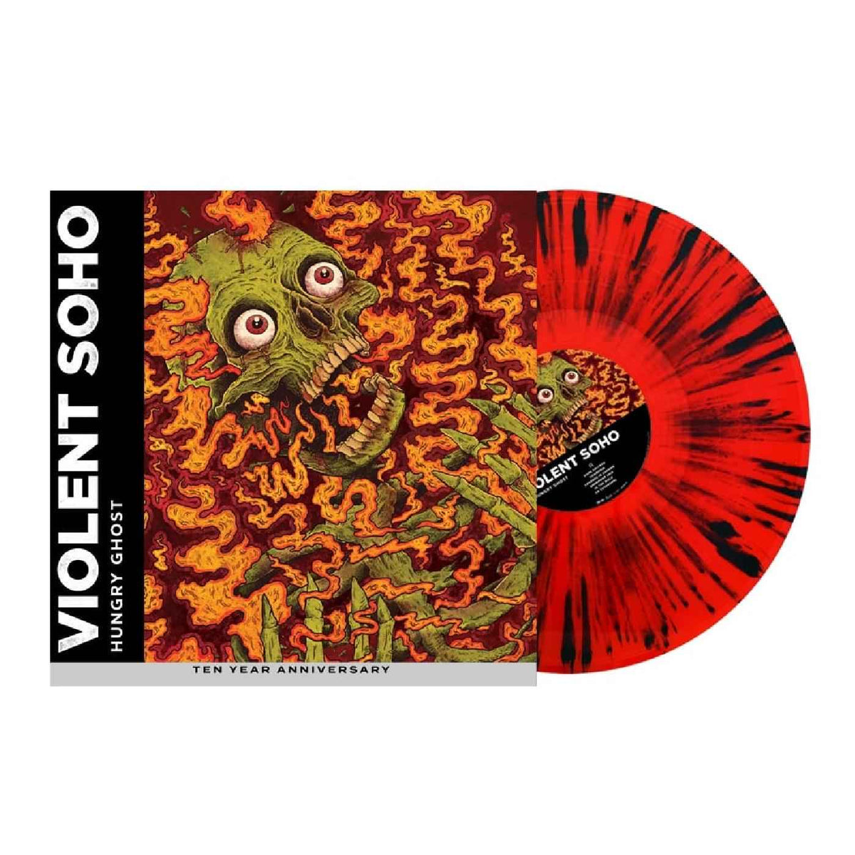 Violent Soho - Hungry Ghost (10 Year Anniversary Edition) (BLACK & RED SPLATTER VINYL) - Vinyl
