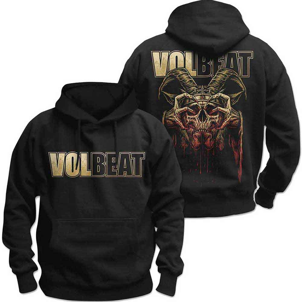 Volbeat - Bleeding Crown Skull - Sweatshirt Black