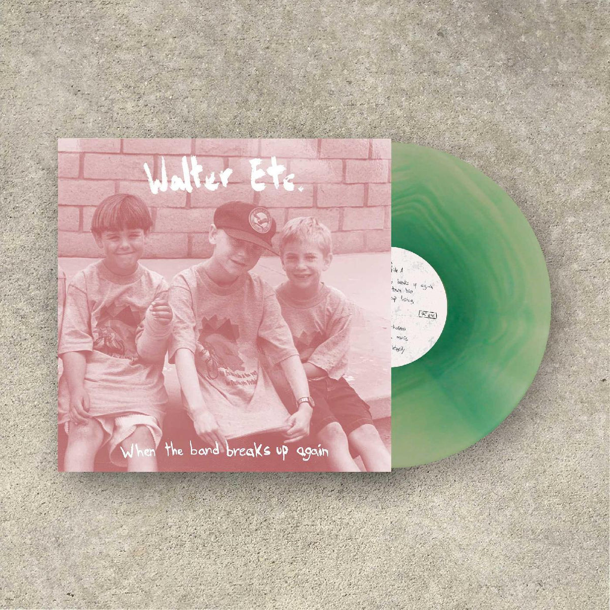 Walter Etc. - When The Band Breaks Up Again (CLEAR TEAL VINYL) - Vinyl
