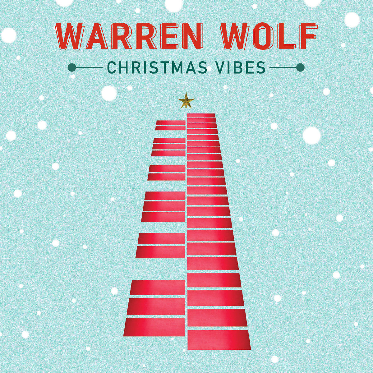 Warren Wolf - Christmas Vibes [Candy Cane Vinyl] - Vinyl
