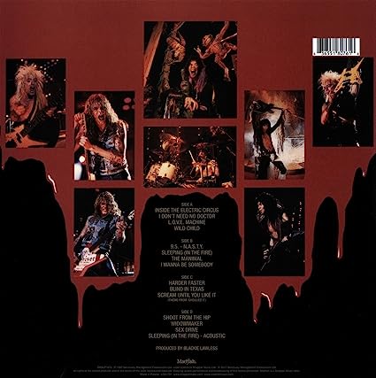 W.A.S.P. - Live...In The Raw [Import] (2 Lp's) - Vinyl