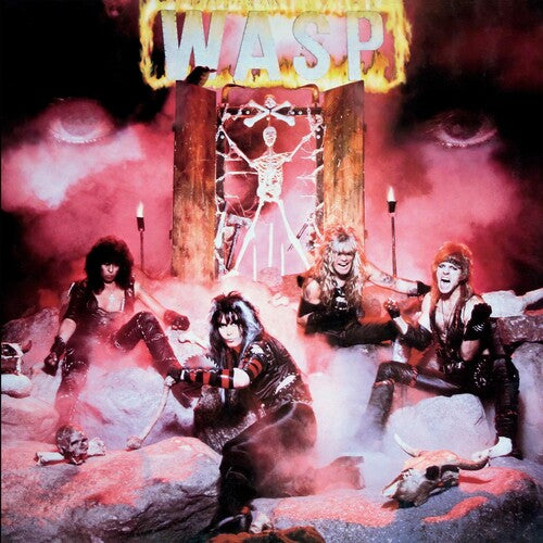 W.A.S.P. - W.A.S.P.: 40th Anniversary Edition (Half Speed Mastered, Red & Black Marbled Colored Vinyl) - Vinyl