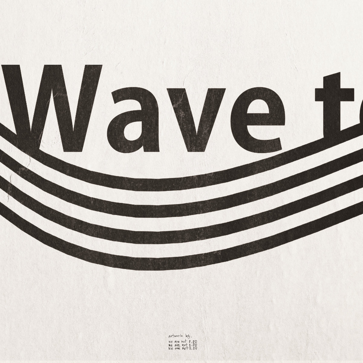 Wave To Earth - Wave 0.01 / Summer Flows 0.02 - Vinyl