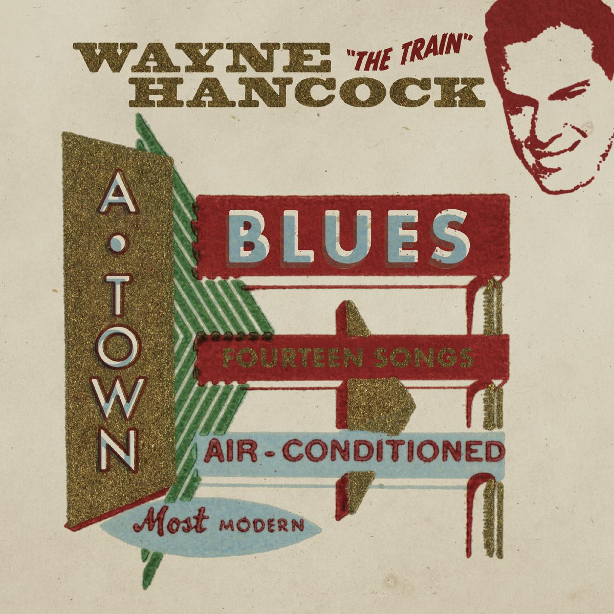 Wayne Hancock - A-Town Blues (RED VINYL) - Vinyl