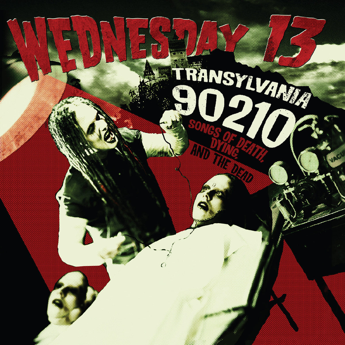Wednesday 13 - Transylvania 90210—Songs Of Death, Dying, And The Dead - Remastered (Neon Green Vinyl) - Vinyl
