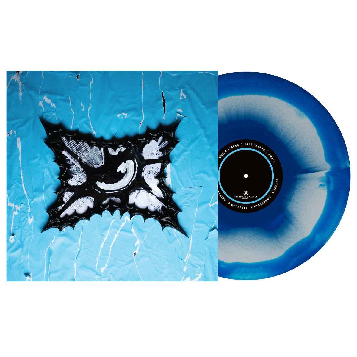 White Reaper - Only Slightly Empty (Indie Exclusive) ( White & Blue Vinyl) - Vinyl