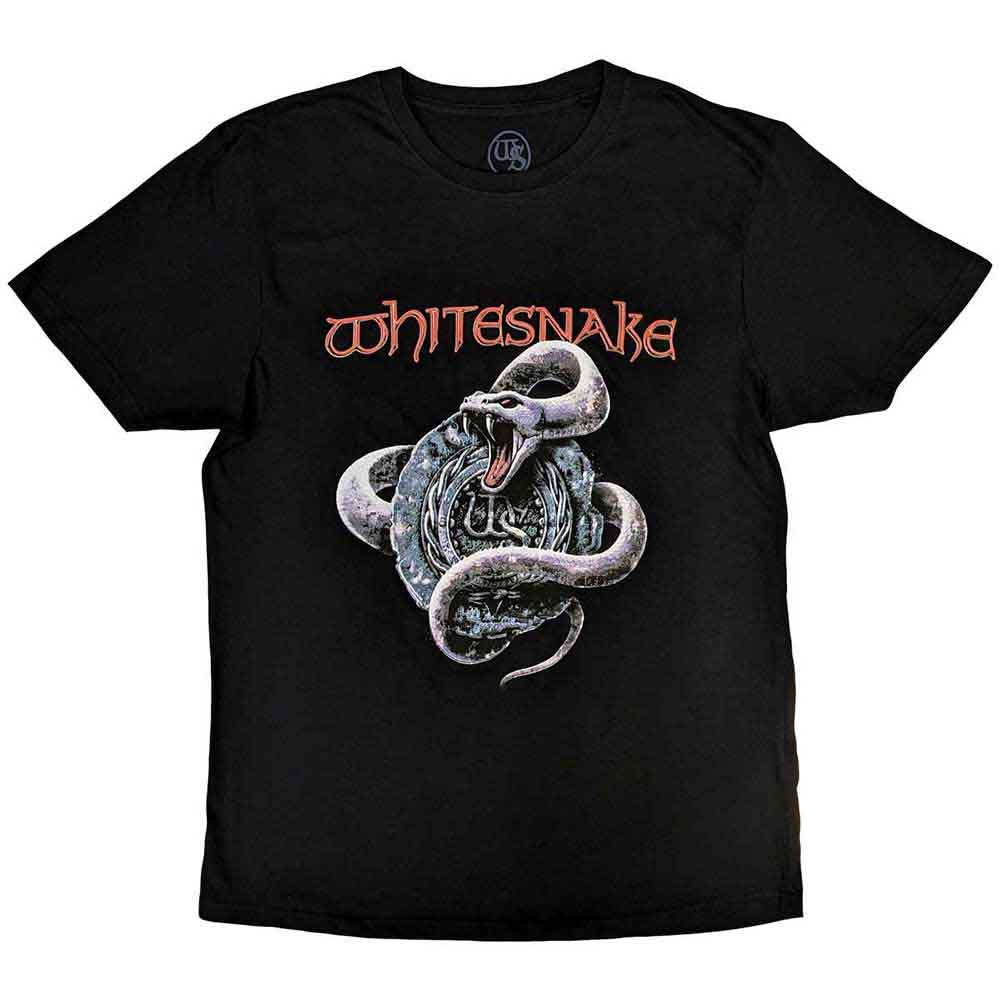 Whitesnake - Silver Snake - T-Shirt Black
