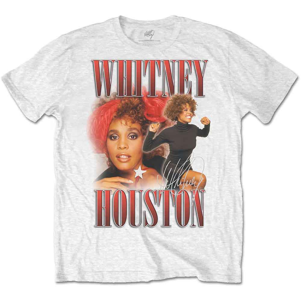 Whitney Houston - 90s Homage - T-Shirt White