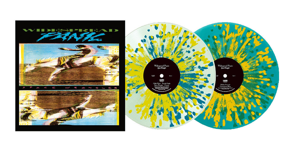 Widespread Panic - Space Wrangler (Indie Exclusive, Limited Edition, White W/ Teal/ Yellow Splatter & Teal W/ Green/Yellow Splatter Colored Vinyl) (2 Lp's) - Vinyl