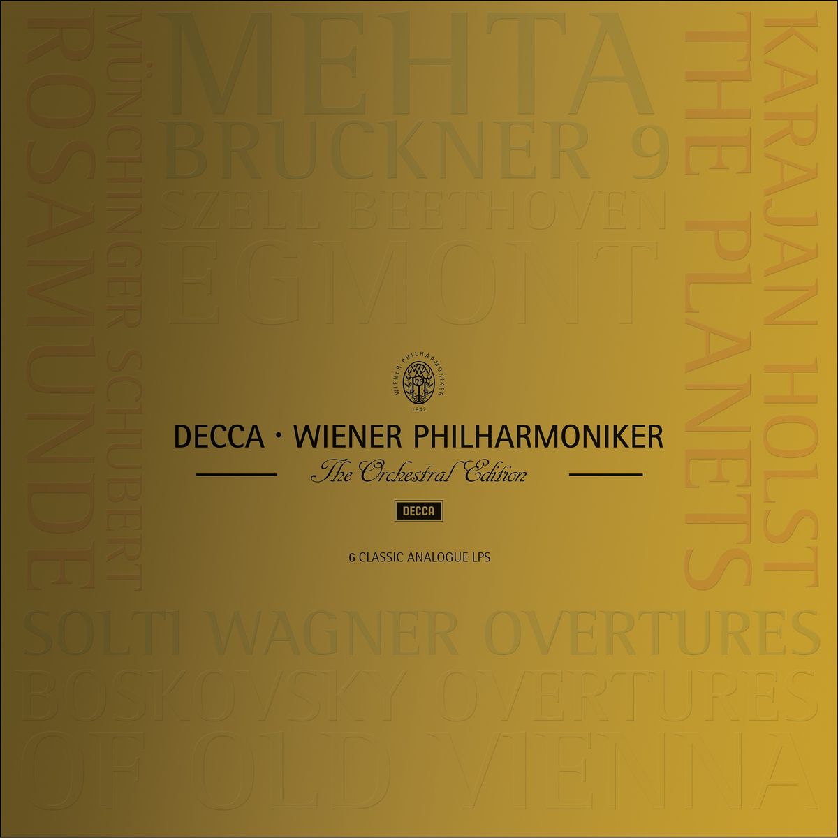 Wiener Philharmoniker - Wiener Philharmoniker Edition (Limited Edition) (6 Lp's) (Box Set) - Vinyl