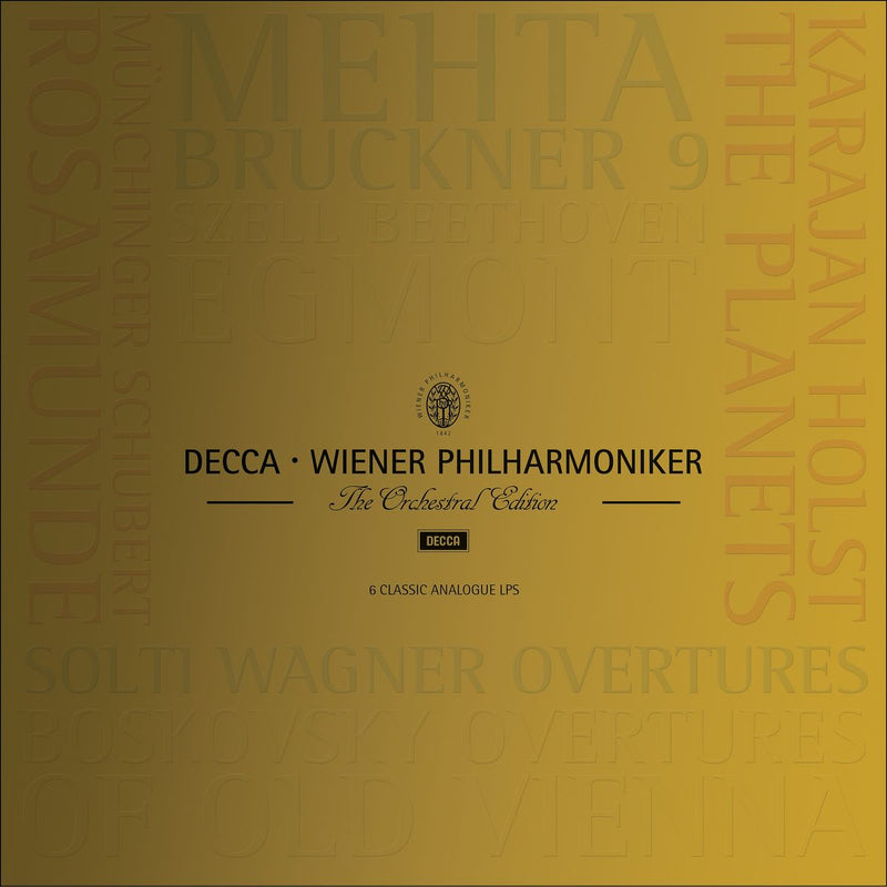 Wiener Philharmoniker - Wiener Philharmoniker Edition (Limited Edition) (6 Lp's) (Box Set) - Vinyl