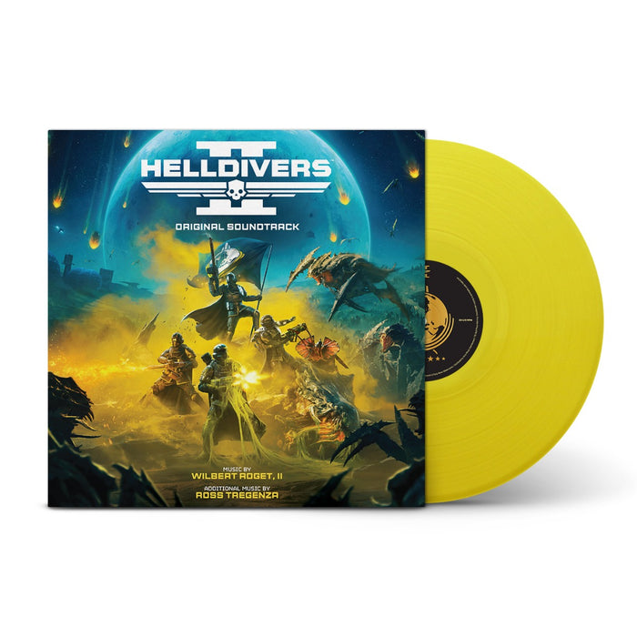 Wilbert Roget II - Helldivers II (Original Game Soundtrack) (Translucent Yellow Colored Vinyl) - Vinyl