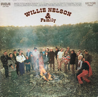 Willie Nelson & Family - Willie Nelson & Family (Limited Edition, "Campfire Quad" Colored Vinyl) - Vinyl