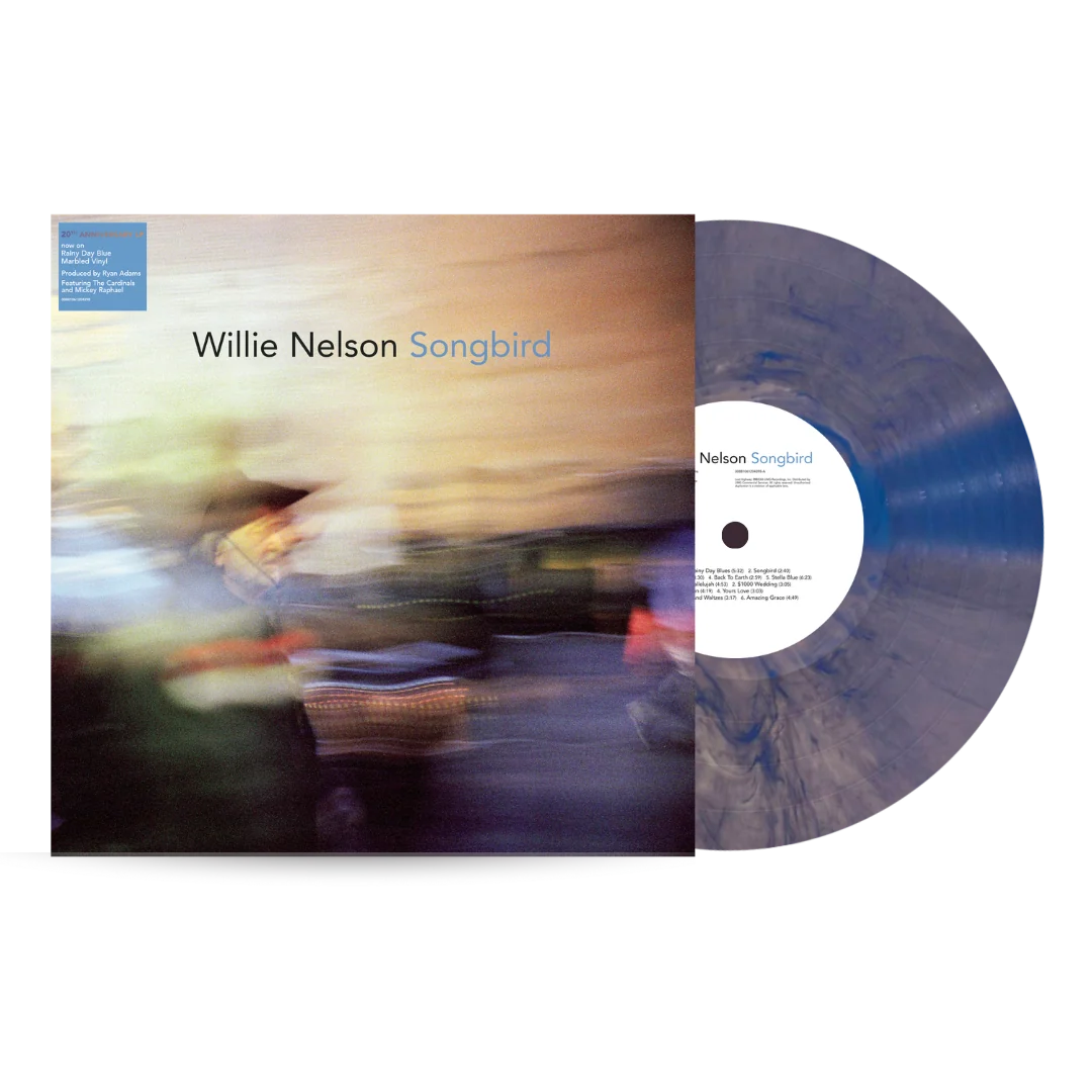 Willie Nelson - Songbird (20Th Anniversary) [Rainy Day Blue Marbled LP] - Vinyl