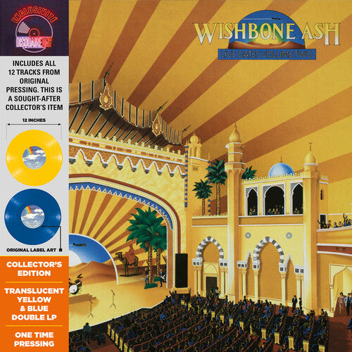 Wishbone Ash - Live Dates II (Yellow & Blue Vinyl) (2LP) - Vinyl