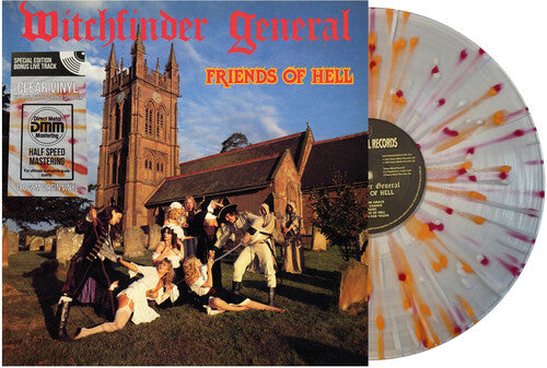 WITCHFINDER GENERAL - Friends Of Hell (180 Gram Orange, Red & White Splatter Half Speed Mastered Vinyl) [Import] - Vinyl