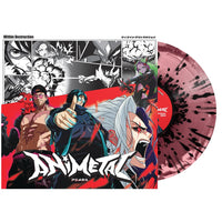 Within Destruction - Animetal [Explicit Content] (Indie Exclusive, Limited Edition, Burgundy/ Pink & Black Splatter Colored Vinyl) - Vinyl