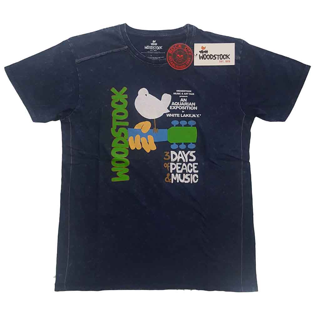 Woodstock - Poster - T-Shirt Blue
