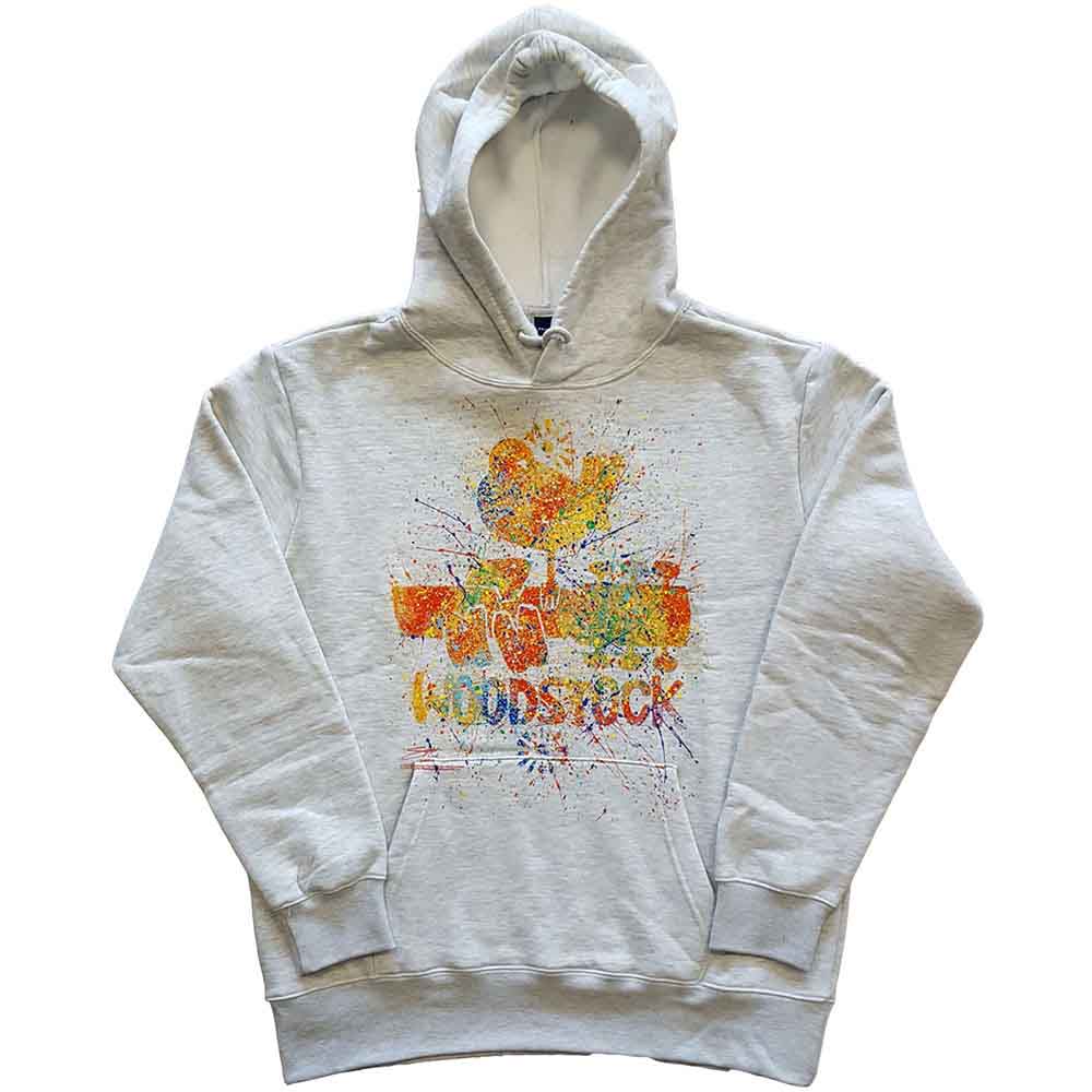 Woodstock - Splatter - Sweatshirt Neutral, White