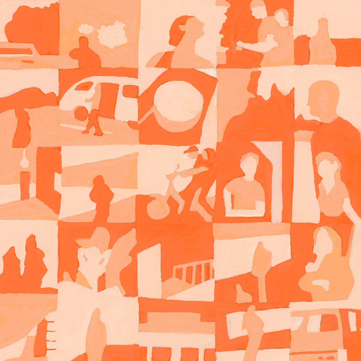 Work Wife - Parade (Transparent Orange Vinyl) - Vinyl