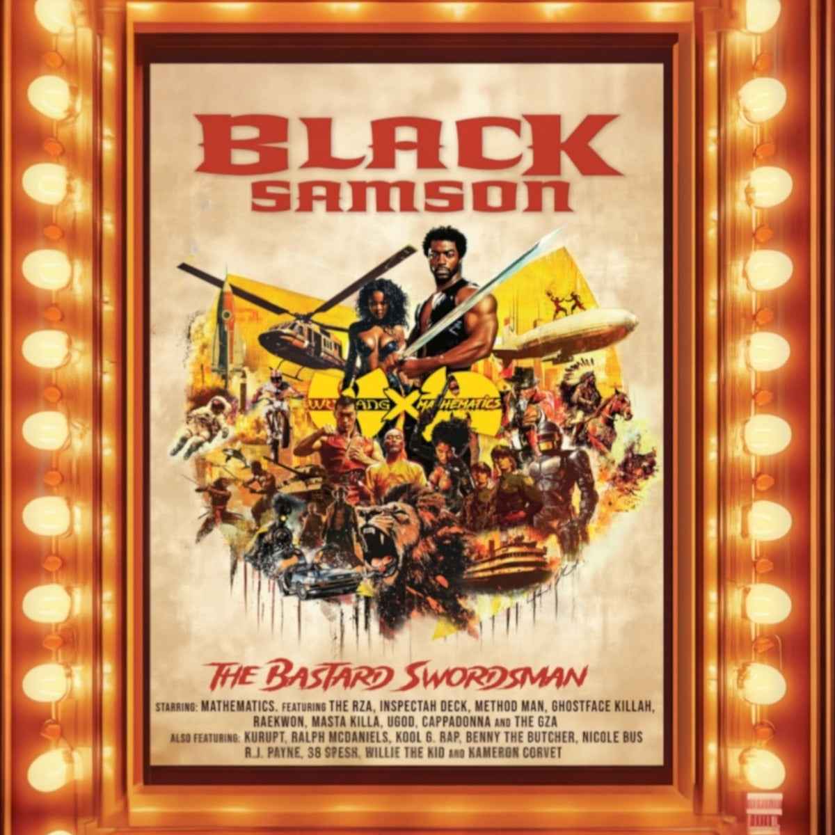 Wu-Tang And Mathematics - The Saga Continues Collection (180G) Black Samson, The Bastard Swordsman: Wu-Tang - Vinyl