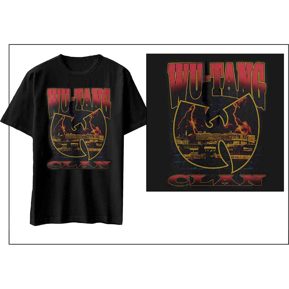 Wu-tang Clan - Lightning Infill W - T-Shirt Black