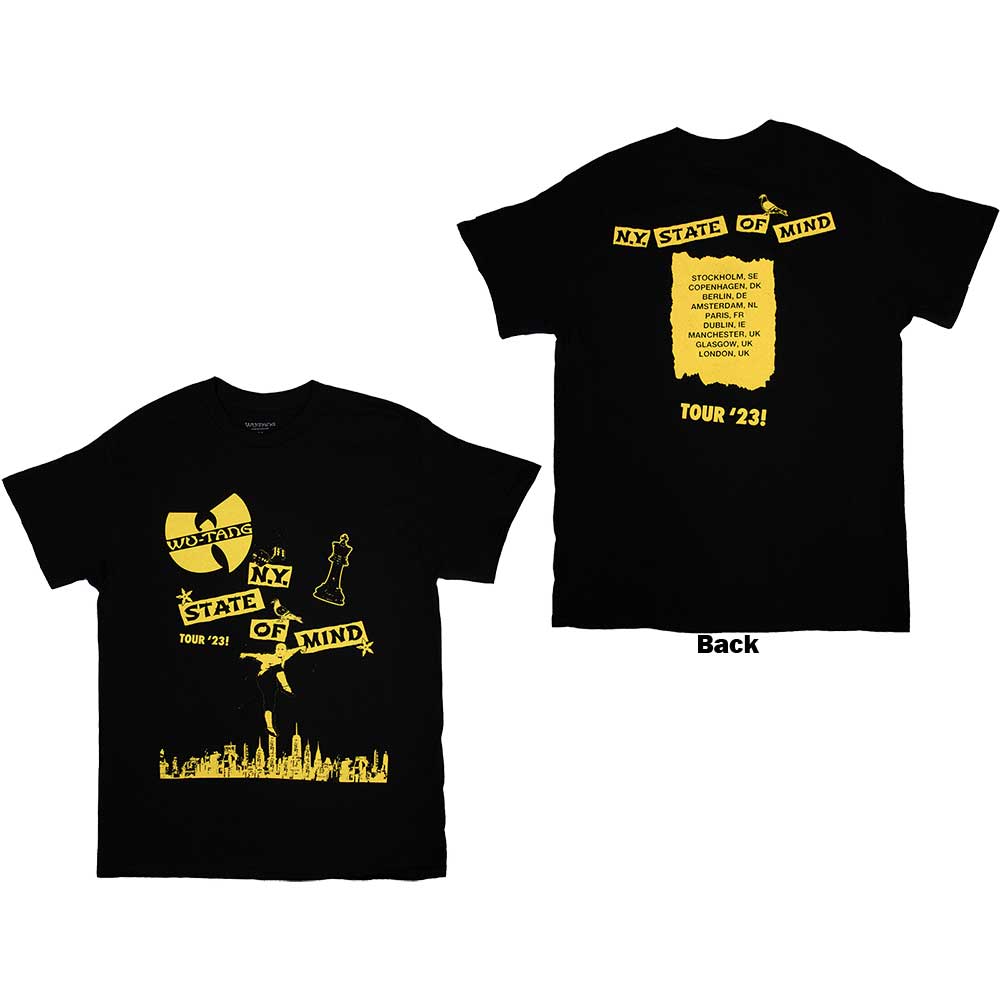 Wu-tang Clan - Tour '23 NY State Of Mind - Black