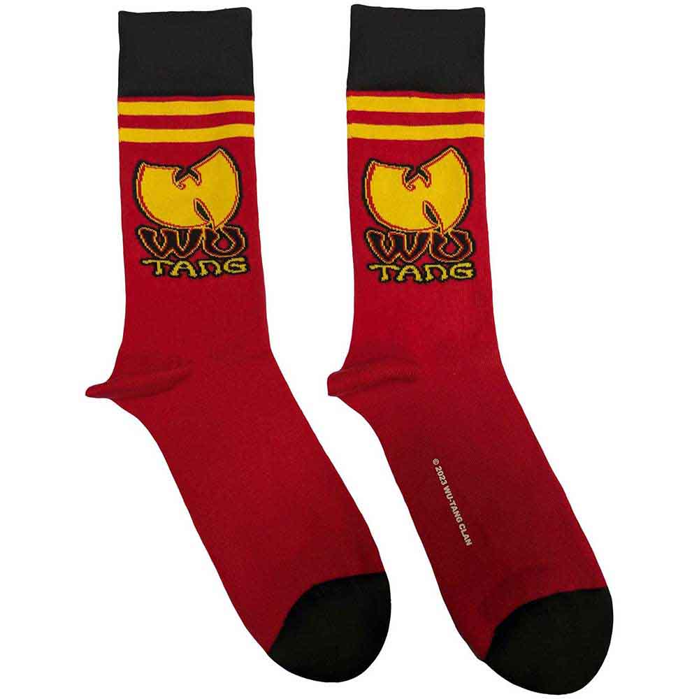 Wu-tang Clan - Wu-Tang Stripes - Socks Red