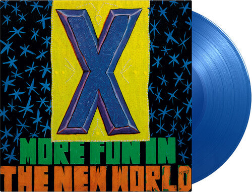 X. - More Fun In The New World (Limited Edition, 180 Gram Vinyl, Colored Vinyl, Blue) [Import] - Vinyl