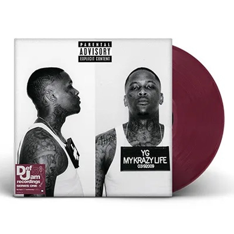 Y.G. - My Krazy Life [Explicit Content] (Indie Exclusive, Limited Edition, Colored Vinyl, Burgundy) (2 Lp's) - Vinyl