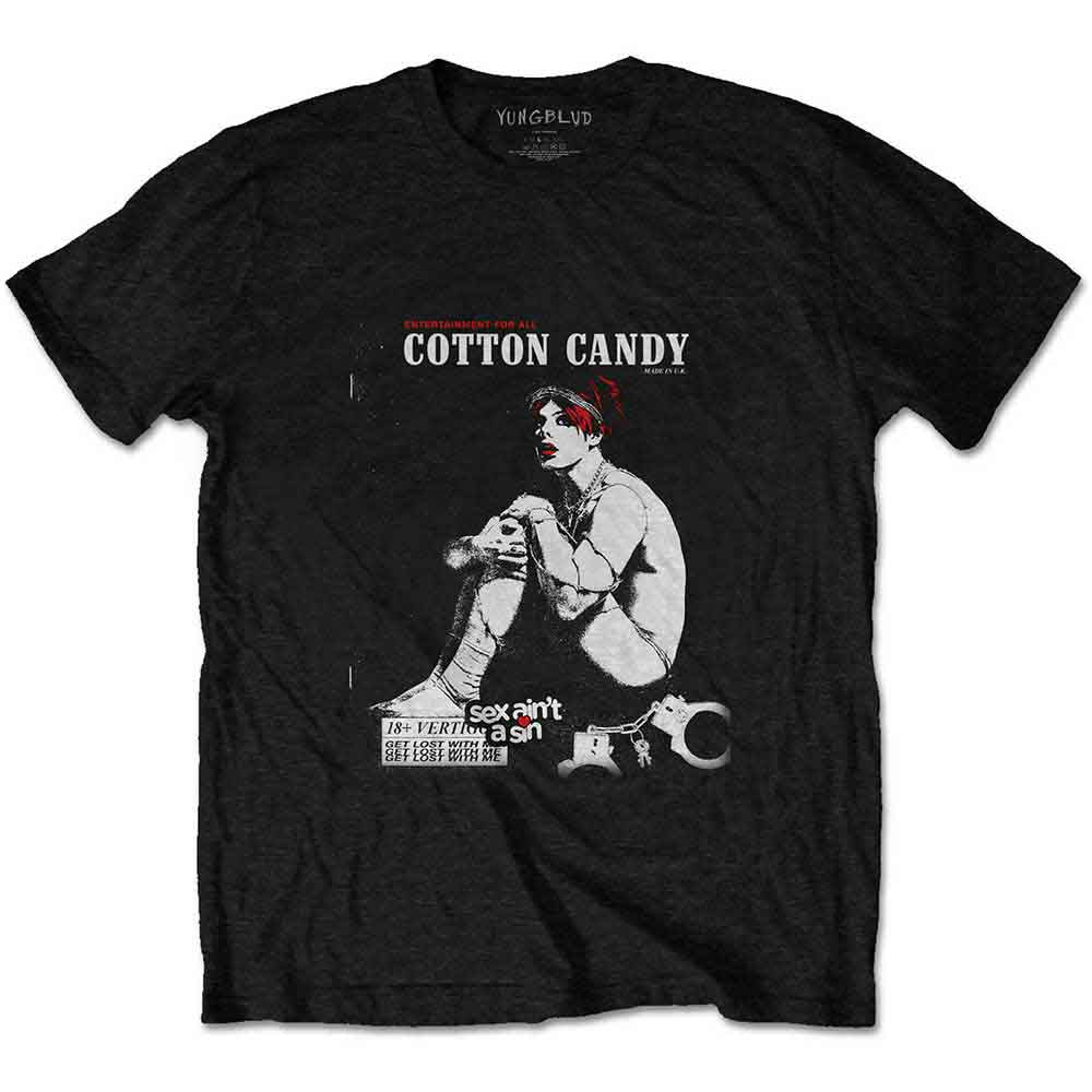 YUNGBLUD - Cotton Candy - T-Shirt Black