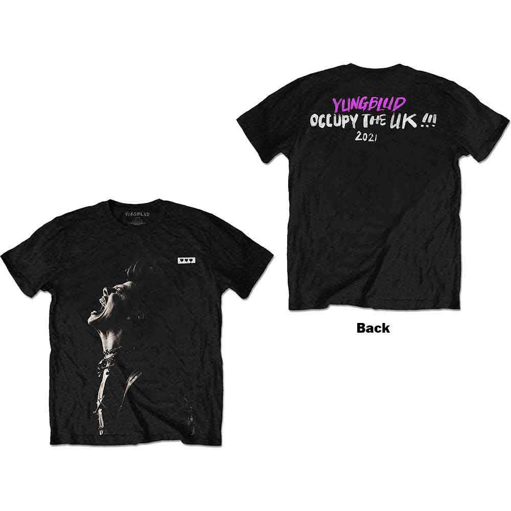 YUNGBLUD - Occupy the UK - T-Shirt Black