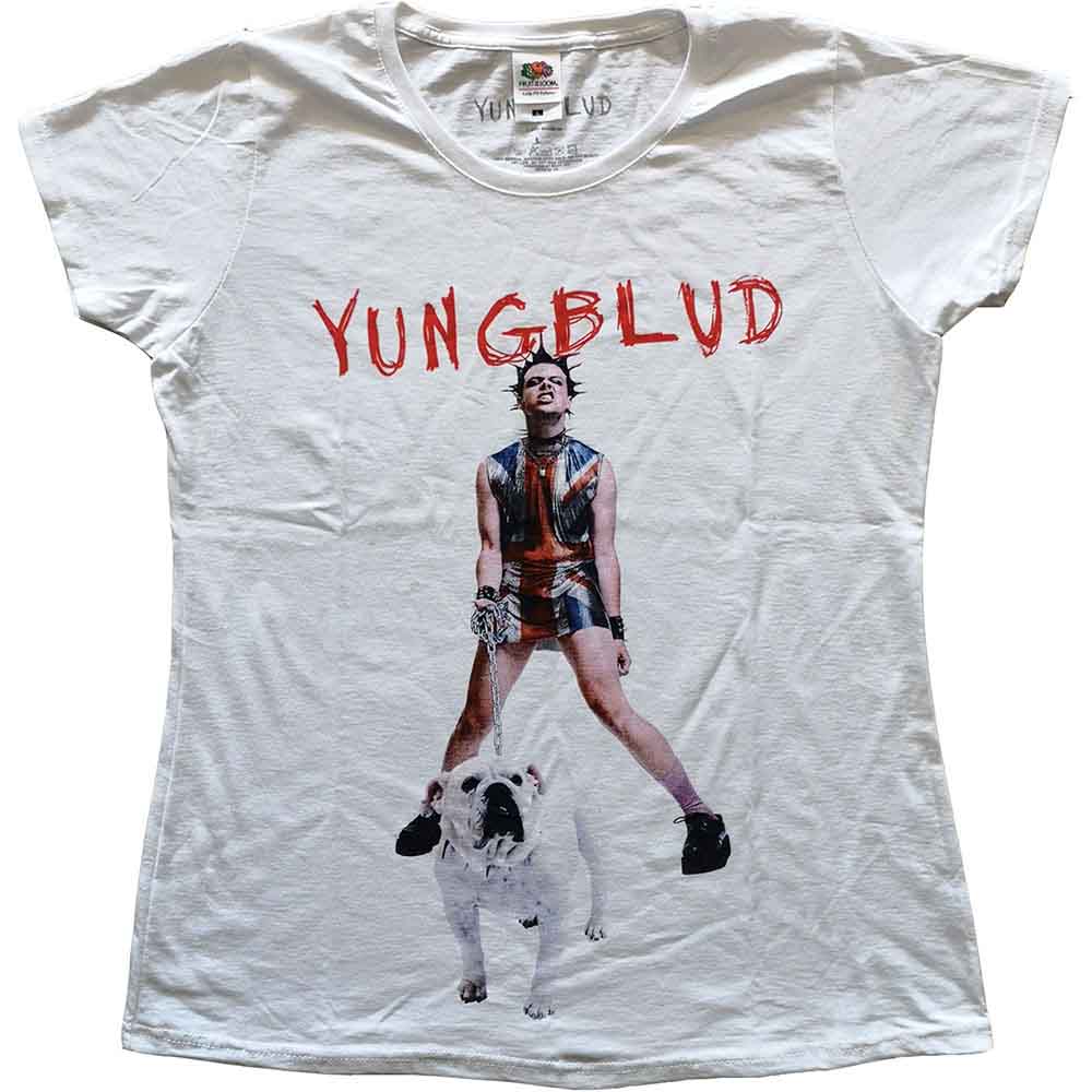 YUNGBLUD - Strawberry Lipstick - T-Shirt White