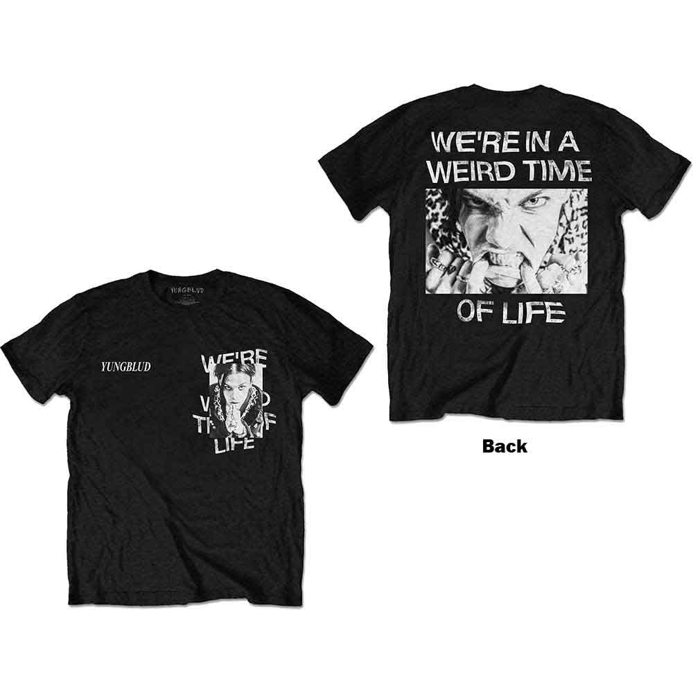YUNGBLUD - Weird Time Of Life - T-Shirt Black