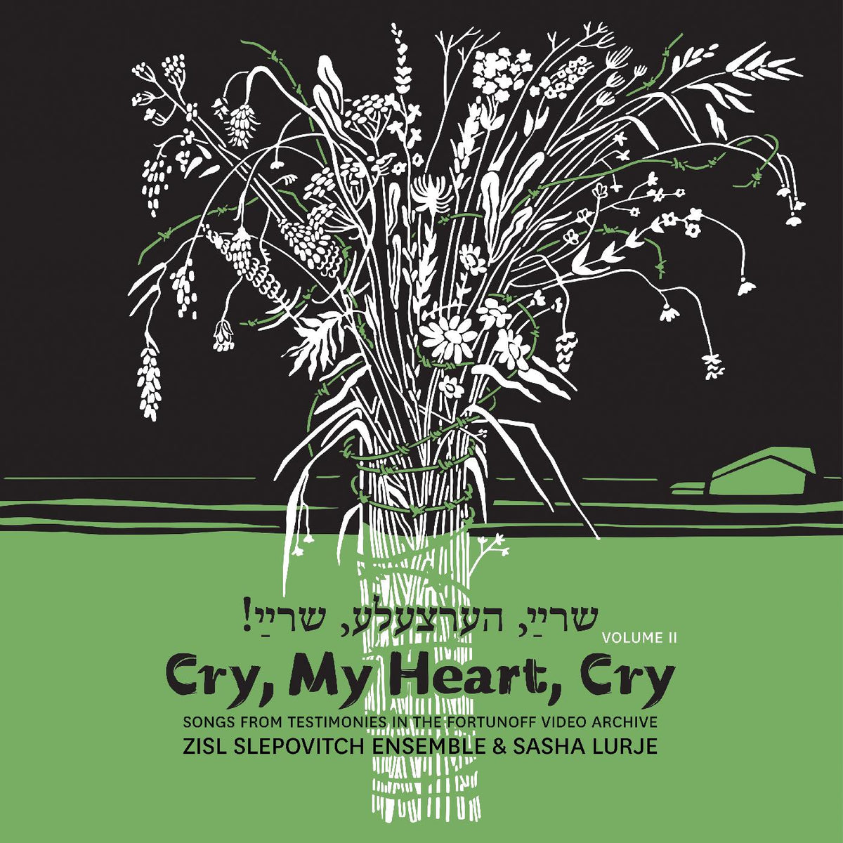 Zisl & Sasha Lurje Slepovitch - Cry, My Heart, Cry - Songs From Testimonies in the Fortunoff Video Archive, Vol. 2 - Vinyl