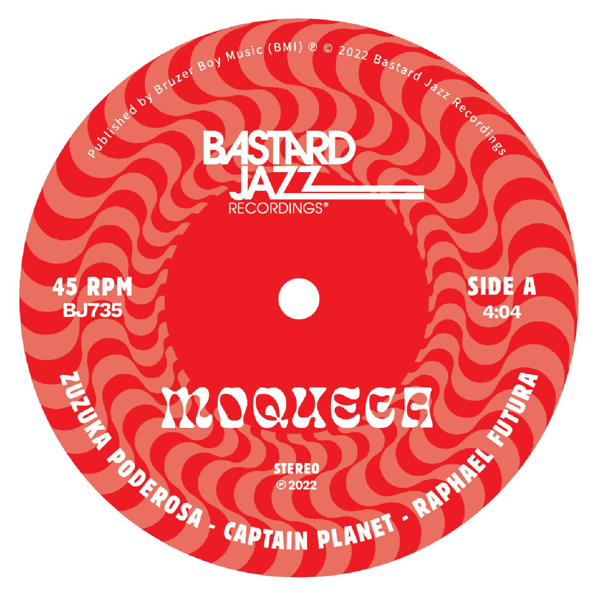 Zuzuka Poderosa & Raphael Futura Captain Planet - Moqueca - Vinyl
