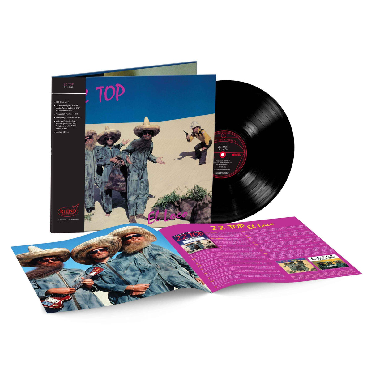 ZZ Top - El Loco (Rhino Hi-Fi)(RKTBR25) - Vinyl