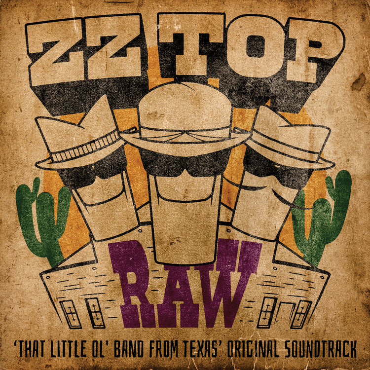 ZZ Top - RAW (‘That Little Ol' Band From Texas’ Original Soundtrack) [INDIE EX] [Tangerine Vinyl] - Vinyl