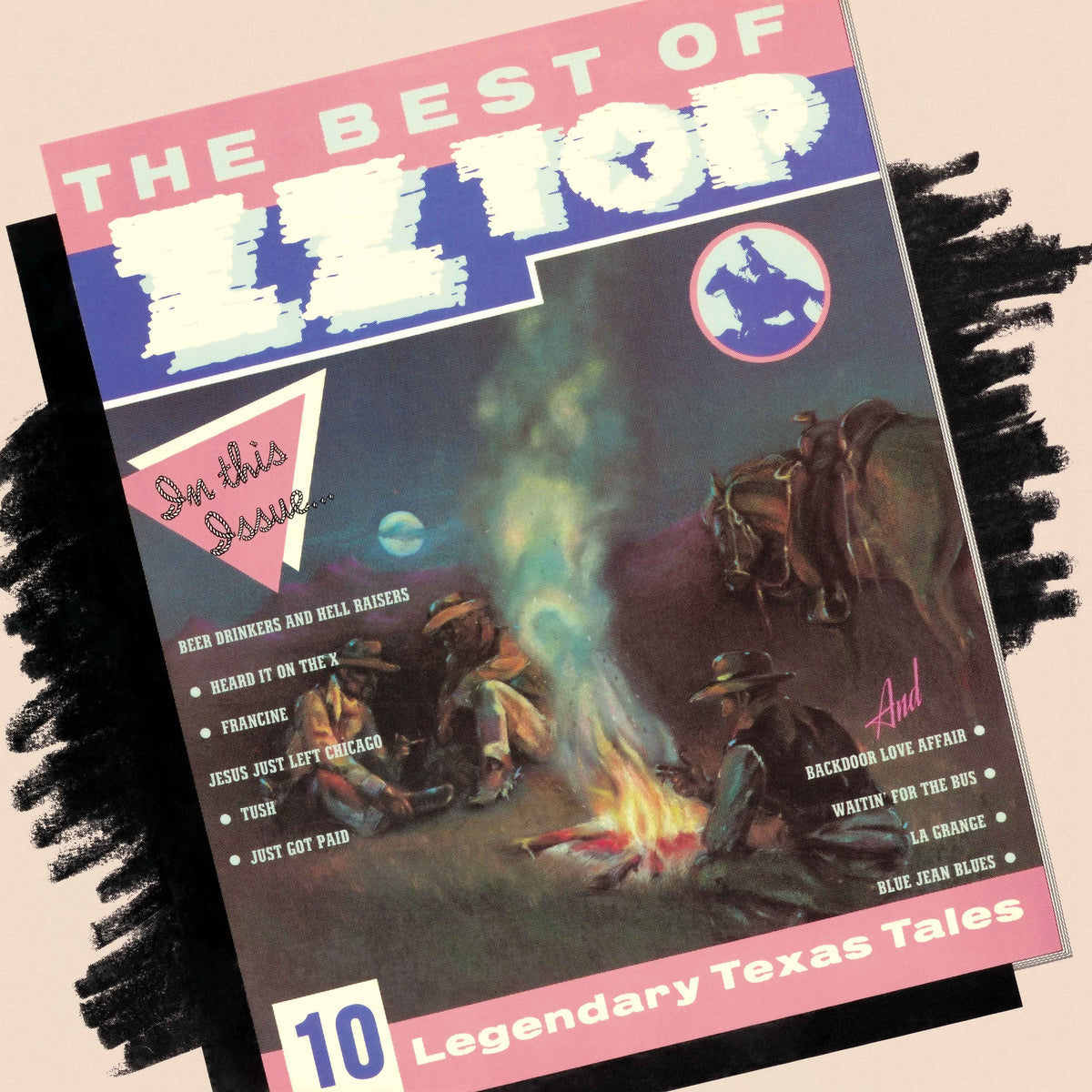 ZZ Top - The Best of ZZ Top (ROCKTOBER) (Translucent Blue Vinyl) - Vinyl